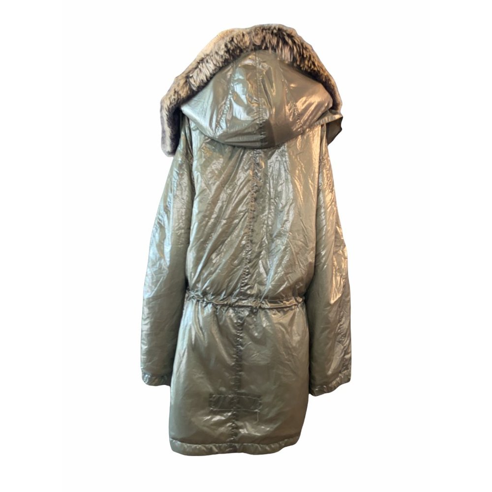 Yeezy Season 5 Long Sleeve Green Hooded Parka L - Picture 8 of 15